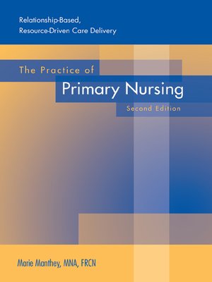 cover image of The Practice of Primary Nursing